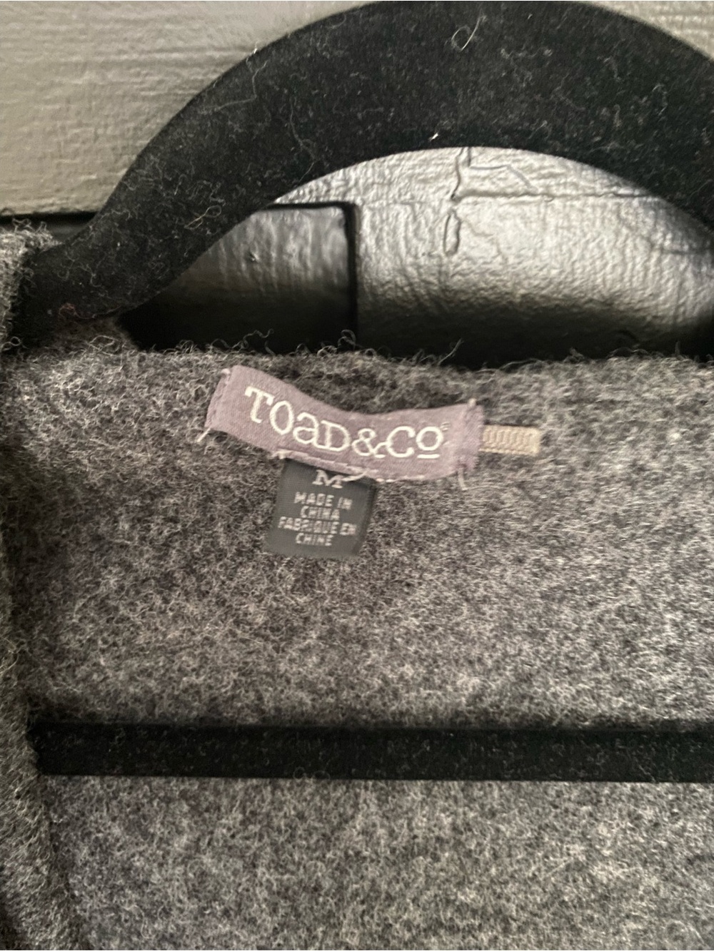 Toad & Co Merino Heartfelt Hoodie size medium - Picture 5 of 6